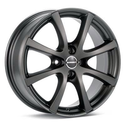 Borbet 4X100 5.5X15 ET52 54.1 DEMO LV4_Anthracite Matt j alufelni