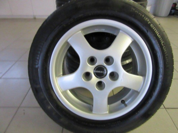 Borbet 5x112 alufelni Continental nyárigumival eladó