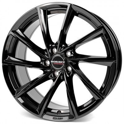Borbet Borbet VTX fekete fényes 8,5X19 5X112 ET20 CB66,5 | alufelni |