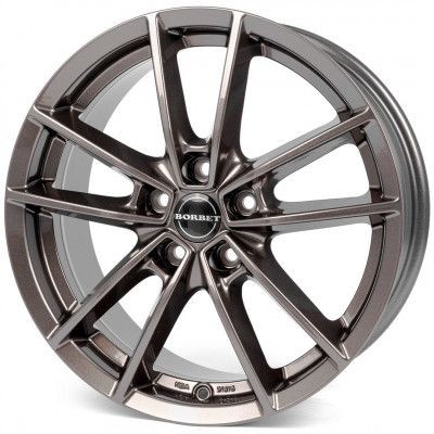 Borbet Borbet W mistral antracit fényes 6X15 5X114,3 ET43 CB72,6 |