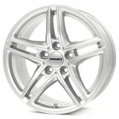 Borbet Borbet XR ragyogó ezüst 8X18 5X112 ET31 CB66,5 | alufelni |