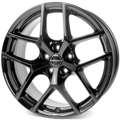 Borbet Borbet Y fekete fényes 8X19 5X112 ET50 CB57,1 | alufelni |