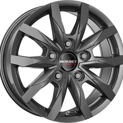 Borbet CW5 Sötét antracit 6,5X16 5X160 ET60 CB65,1 | alufelni |