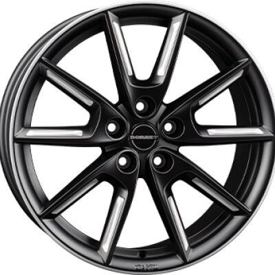 Borbet LX Matt fekete ezüst 8X19 5X108 ET45 CB72,5 | alufelni |