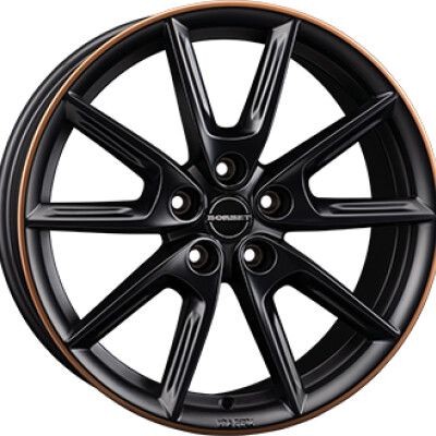 Borbet LX Racing Fekete Réz 8X19 5X112 ET40 CB66,5 | alufelni |