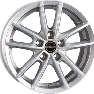 Borbet W Ezüst 6X15 5X100 ET45 CB64,1 | alufelni |