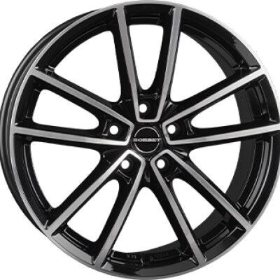 Borbet W Fényes fekete Polírozott 8,5X21 5X112 ET45 CB66,6 | alufelni