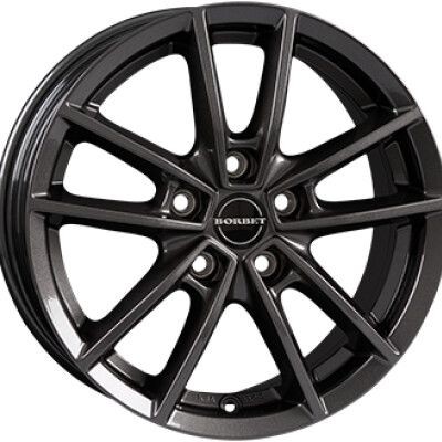 Borbet W Sötét antracit 6X15 5X100 ET45 CB64,1 | alufelni |