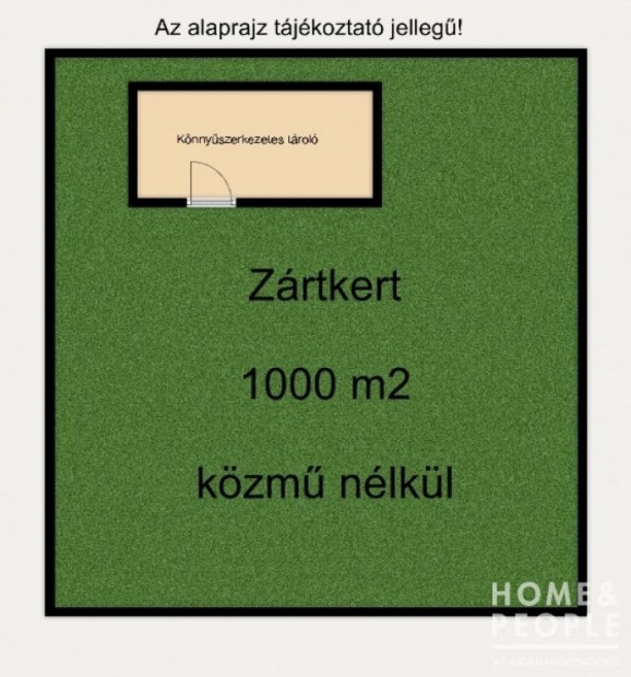 Bord�nyi kiskertekben z�rtkert elad�!