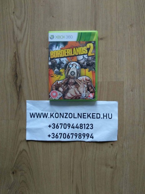 Borderlands 2 Xbox One Kompatibilis eredeti Xbox 360 játék