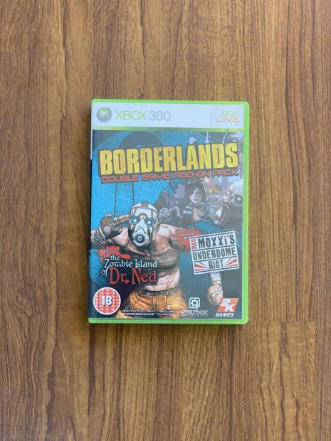 Borderlands Double Game Add-On Pack Xbox 360 jtk