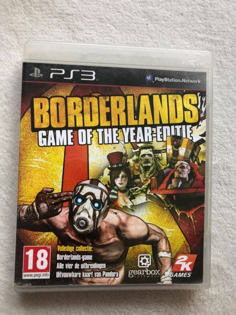 Borderlands GOTY Edition Ps3 Playstation 3 jtk