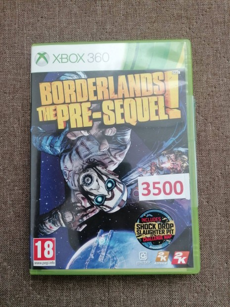 Borderlands the pre sequel! Xbox 360 jtk elad!