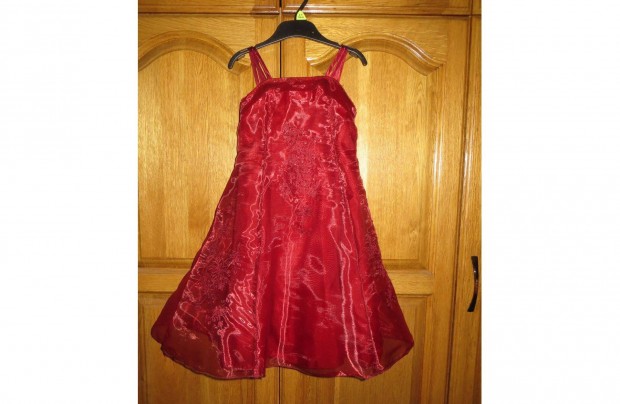 Bord organza-selyem ruha 3-4 v 98 - 104 cm Ladybird van 134-140 cm