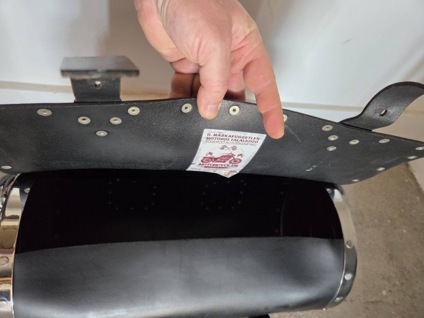 Bőregér gyártmányú chopper bőr nagyméretű hátsó hengertáska