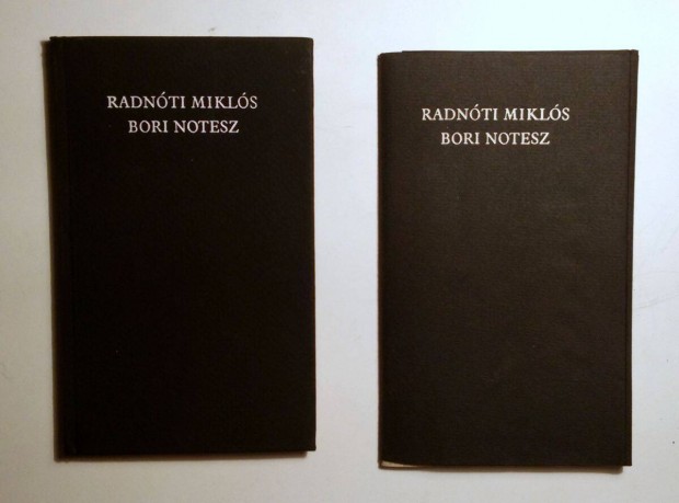 Bori Notesz (Radnti Mikls) 1985 (viseltes) 11kp+tartalom