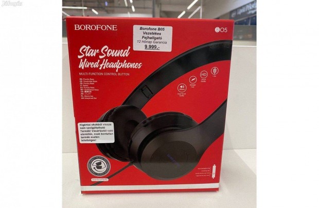 Borofone B05 Vezetkes Headset