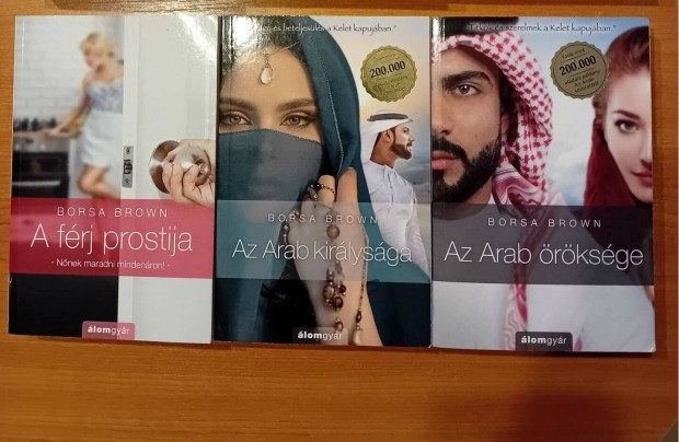 Borsa Brown könyvek eladók