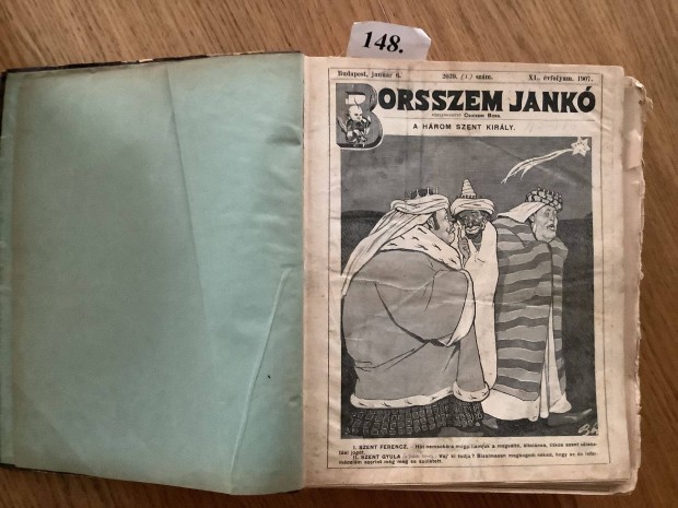 Borsszem Jank 1907. 1-52.-ik szm Ktsre szorul