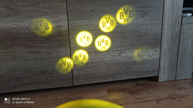 Borussia Dortmund log led projektor BVB