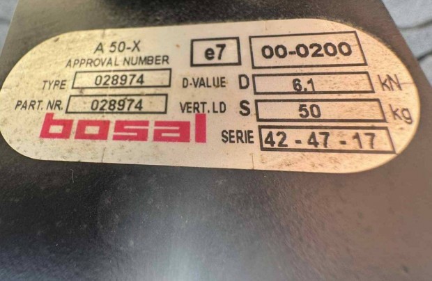 Bosal vonhorog - Daihatsu Sirion-hoz 2005-tl