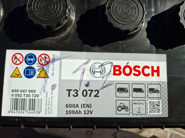 Bosch 100Ah 600a akumul�tor