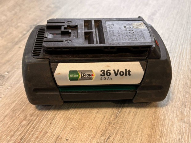 Bosch 36v 4.0 Ah Li-Ion Fűnyíró akku akkumulátor