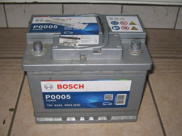 Bosch 62Ah Akku kitünő állapotban eladó!