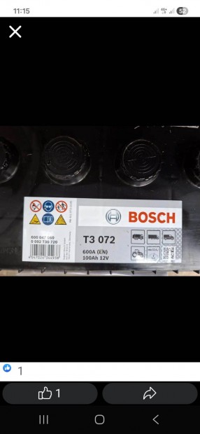 Bosch Akkumul�tor 100Ah