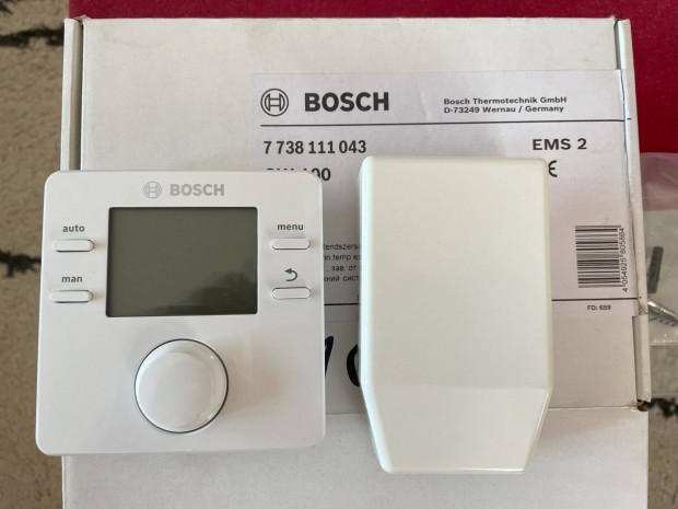 Bosch CW100 időjáráskövető szabályozó, digitális, heti programozás