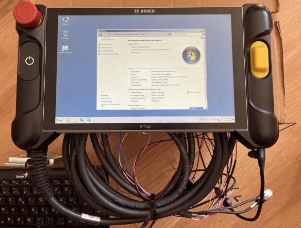 Bosch C-PS mpad szmtgp tablet ipari gpvezrl opertor panel HMI