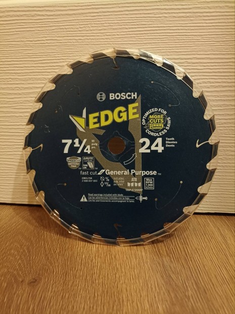 Bosch EDGE 7-1/4" 24 fogas krfrsz lap