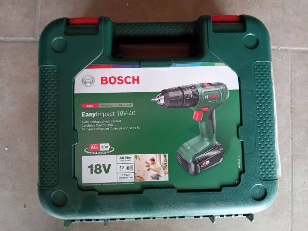 Bosch Easyimpact 40 Akkus tvefr-csavaroz szett j, Gari 2027 mrc