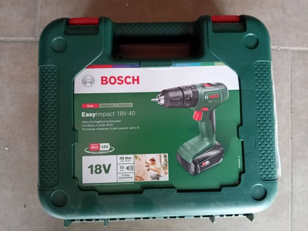 Bosch Easyimpact 40 Akkus tvefr-csavarozgp,akkuval+tlt-j,Gari