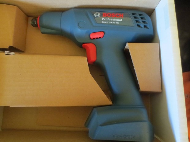 Bosch Exact Ion 12-700 Preczis Akkus Behajt Uj -