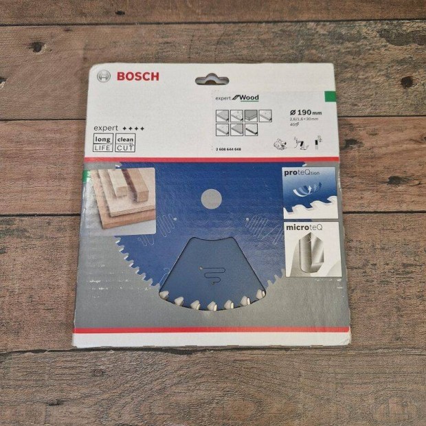Bosch Expert for Wood krfrszlap, 190x30x40T (2608644048)