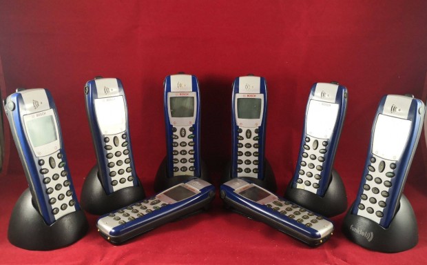 Bosch Funkwerk Funktel FC1 telefon 8 darab egyben (Mkd!)