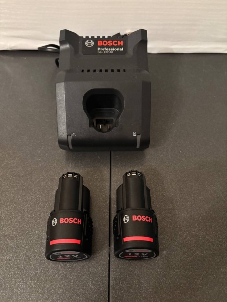 Bosch GBA 12V 2.0AH Li-ion akkumultor szett