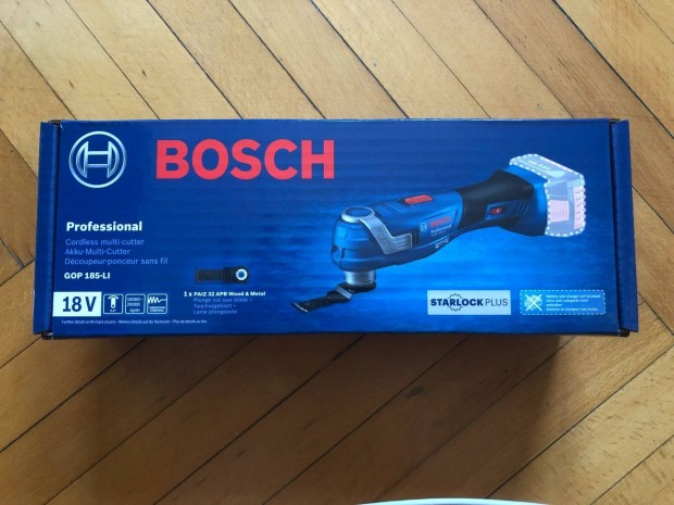Bosch GOP 185-LI Professional (06018G2020) multi-cutter vgszerszm