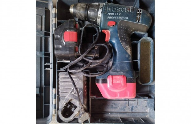 Bosch GSR 12 V akkus csavaroz