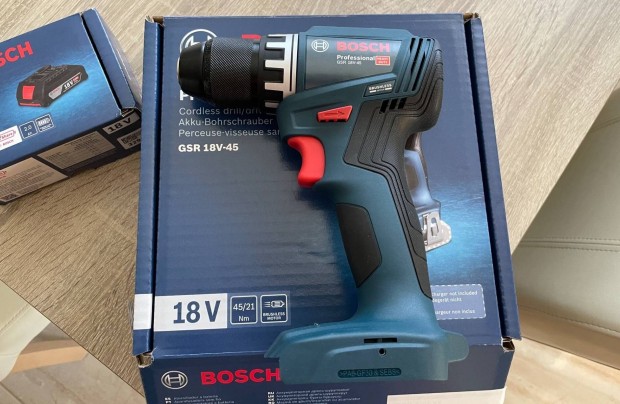 Bosch GSR 18v-45 + akkumltor