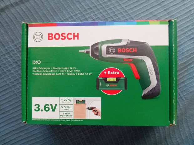 Bosch Ixo 7 akkus csavaroz szintez kszlet