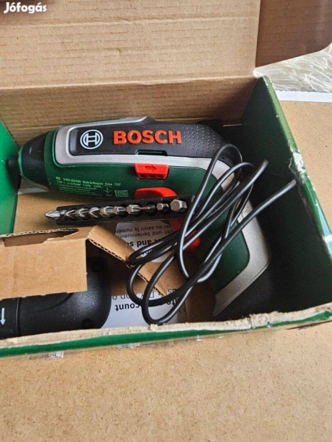 Bosch Ixo 7 set akkus marokcsavarbehajt teljesen j a doboz ragasztv