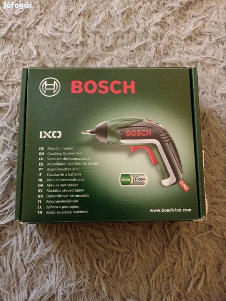 Bosch Ixo csavaroz / Miskolc