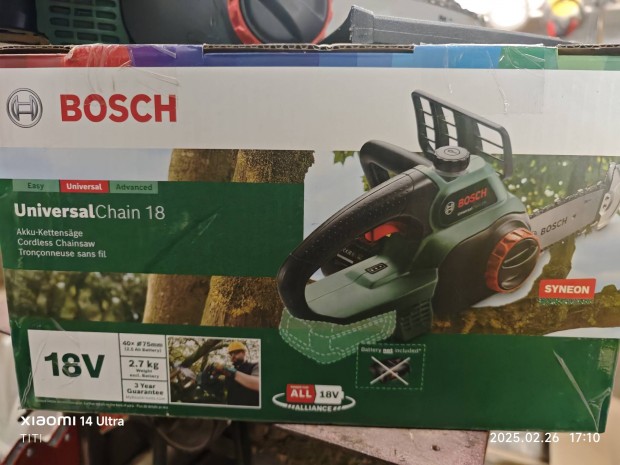 Bosch Lncfrsz akkus 18 volt