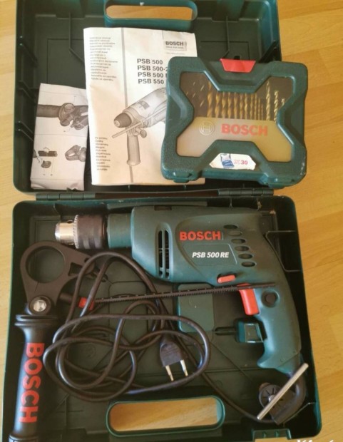 Bosch PSB 500RE+ 30tlg/pcs szerszmkoffer