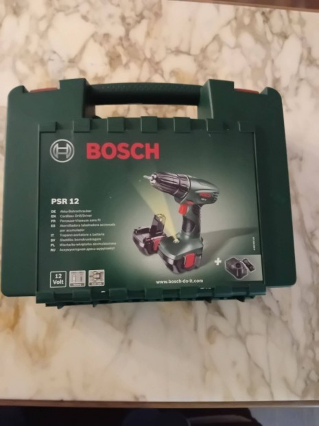 Bosch PSR12 akkus csavarbehajt