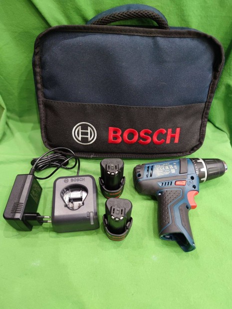 Bosch Professional GSR 12V-15 akkus fr-csavaroz 2db akkuval!