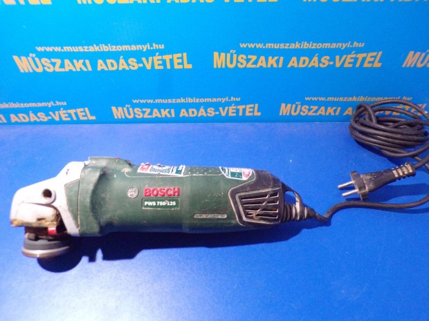 Bosch Pws 750-125 sarokcsiszol flex jtllssal