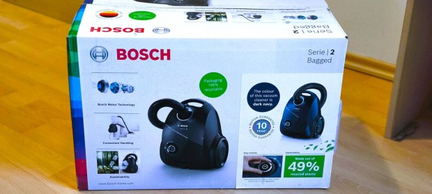 Bosch Serie 2 - j porzskos porszv + GLS Hztl-Hzig ingyen!